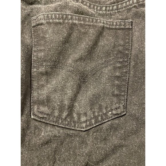 Vintage Levis 550 Jeans Mens 38x32 Black Orange Tab Made In USA 1997 - Picture 6 of 16